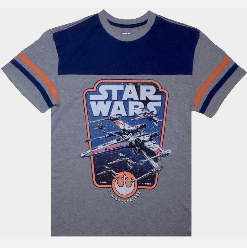 Star Wars Kids Shirt - Blue and Gray
